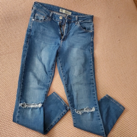 TOPSHOP LEIGH JEANS - Picture 1 of 3